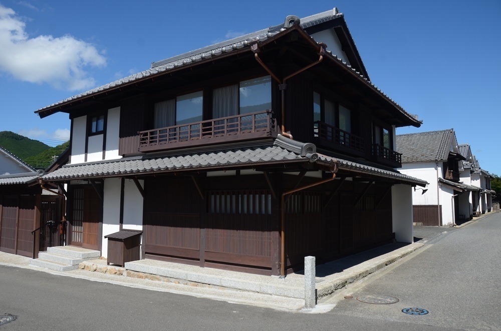 卯之町の町並み