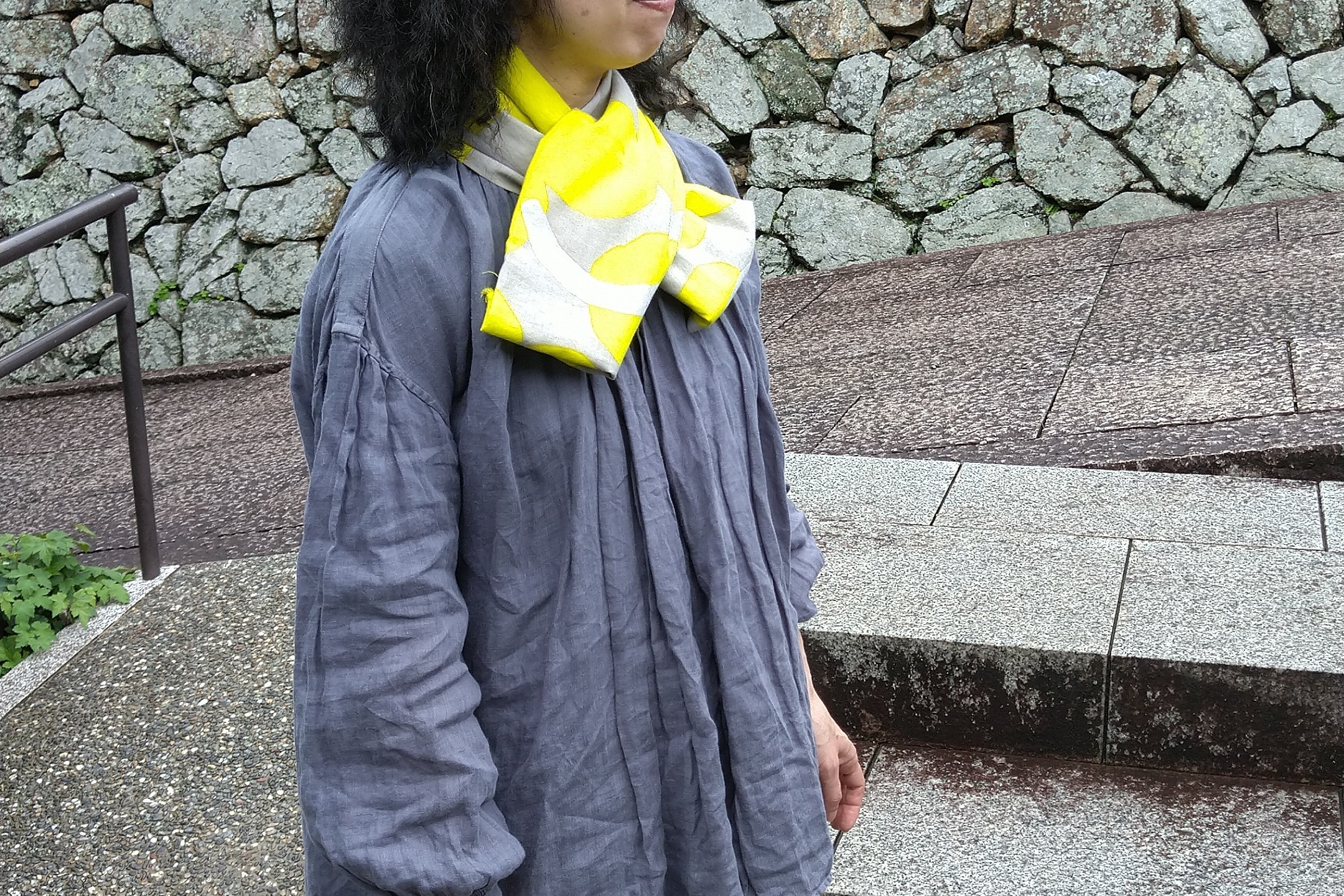 真綿のえりまき作り体験